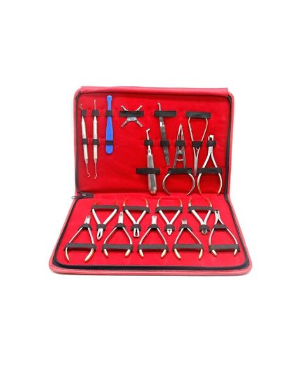 18Pcs Dental Orthodontic Forceps