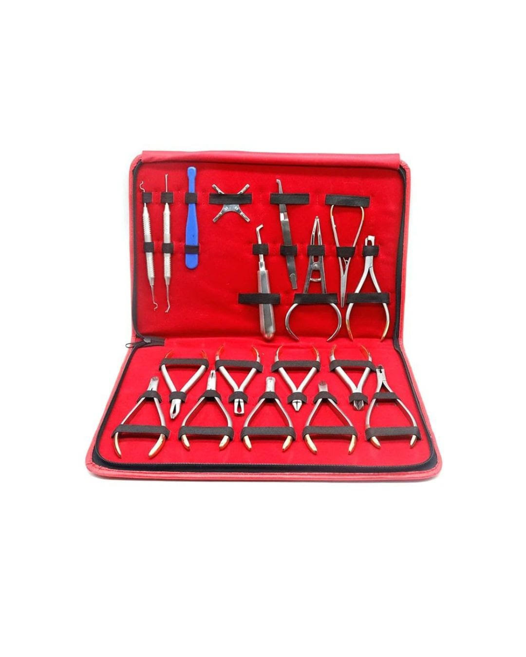 18Pcs Dental Orthodontic Forceps 18Pcs Dental Orthodontic Forceps