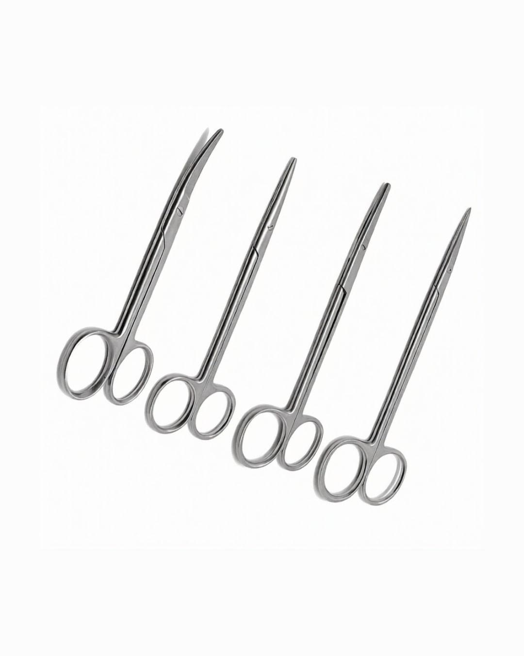4 pcs veterinary Metzenbaum scissors 4 pcs veterinary Metzenbaum scissors