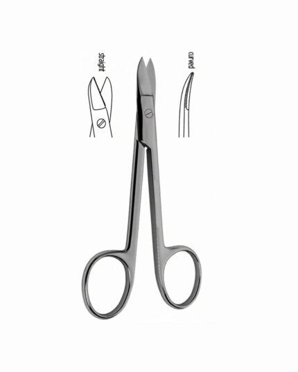 Crown Scissors straight and curved
